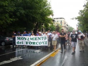 Il movimento dei forconi spuntati